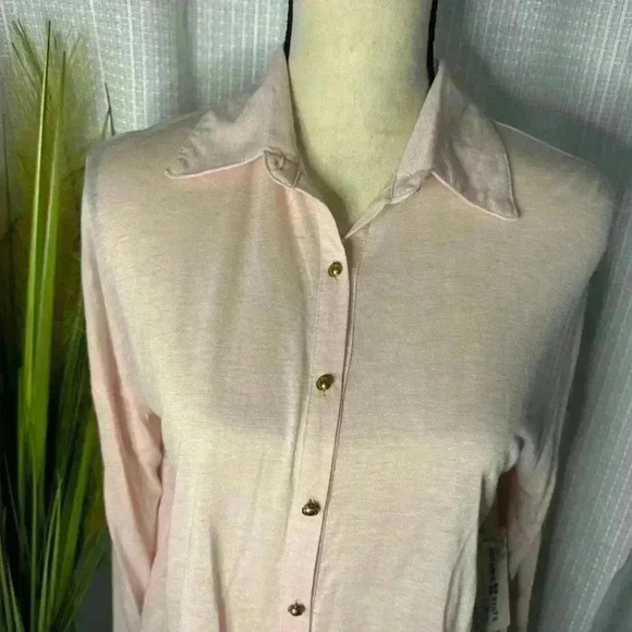 NWT Altar’d State Women’s Small Cut Out Back Long Sleeve Button Up Tunic Top - Picture 2 of 12